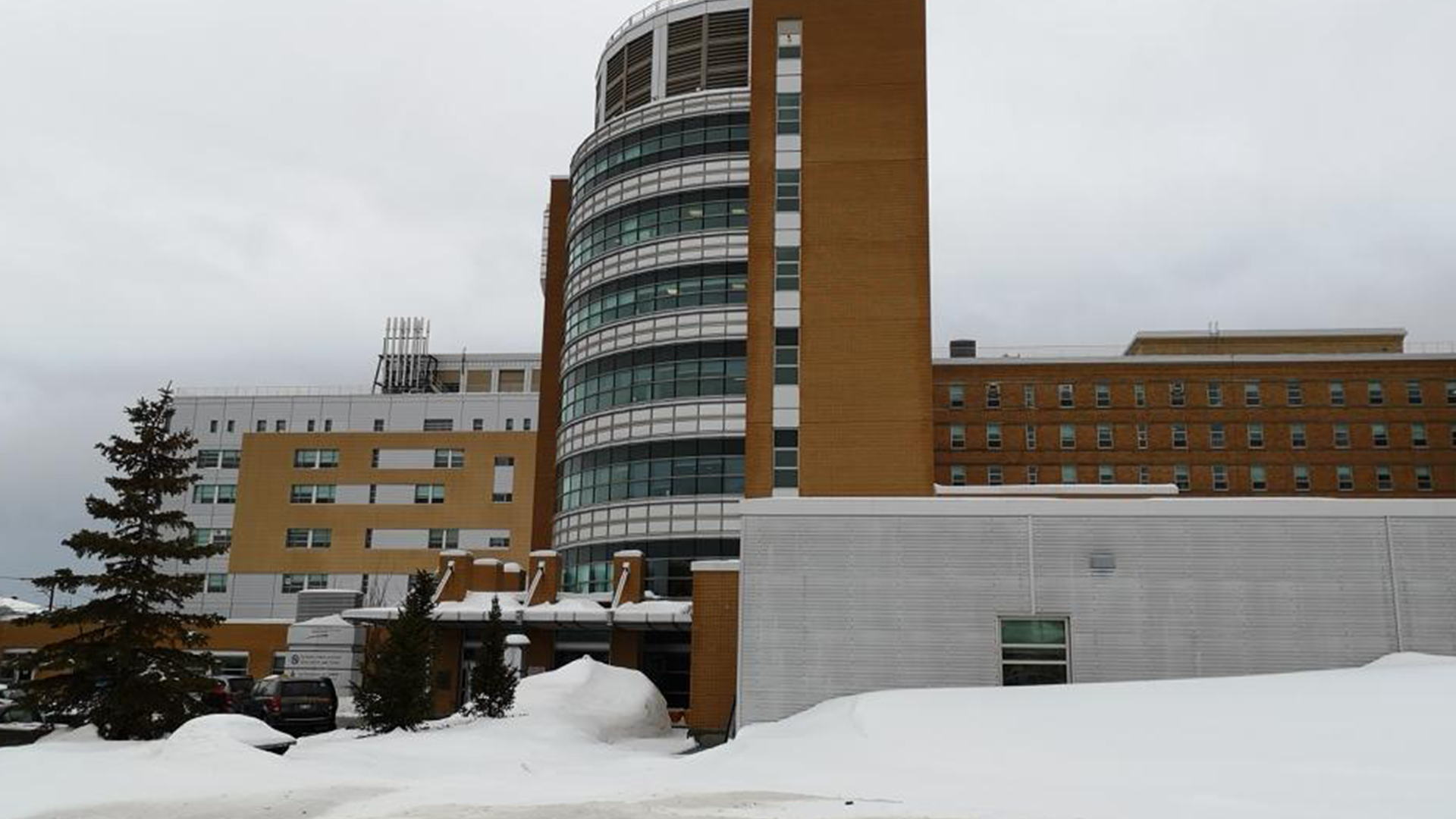 L'hôpital de Rimouski.