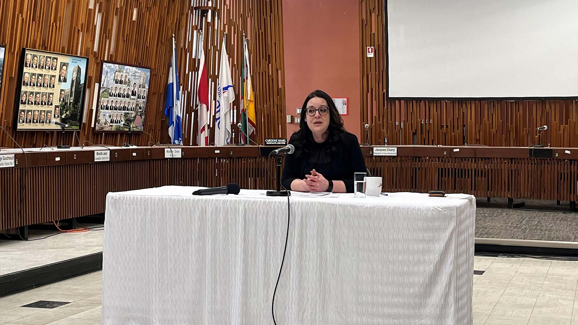 La mairesse de Saguenay, Julie Dufour