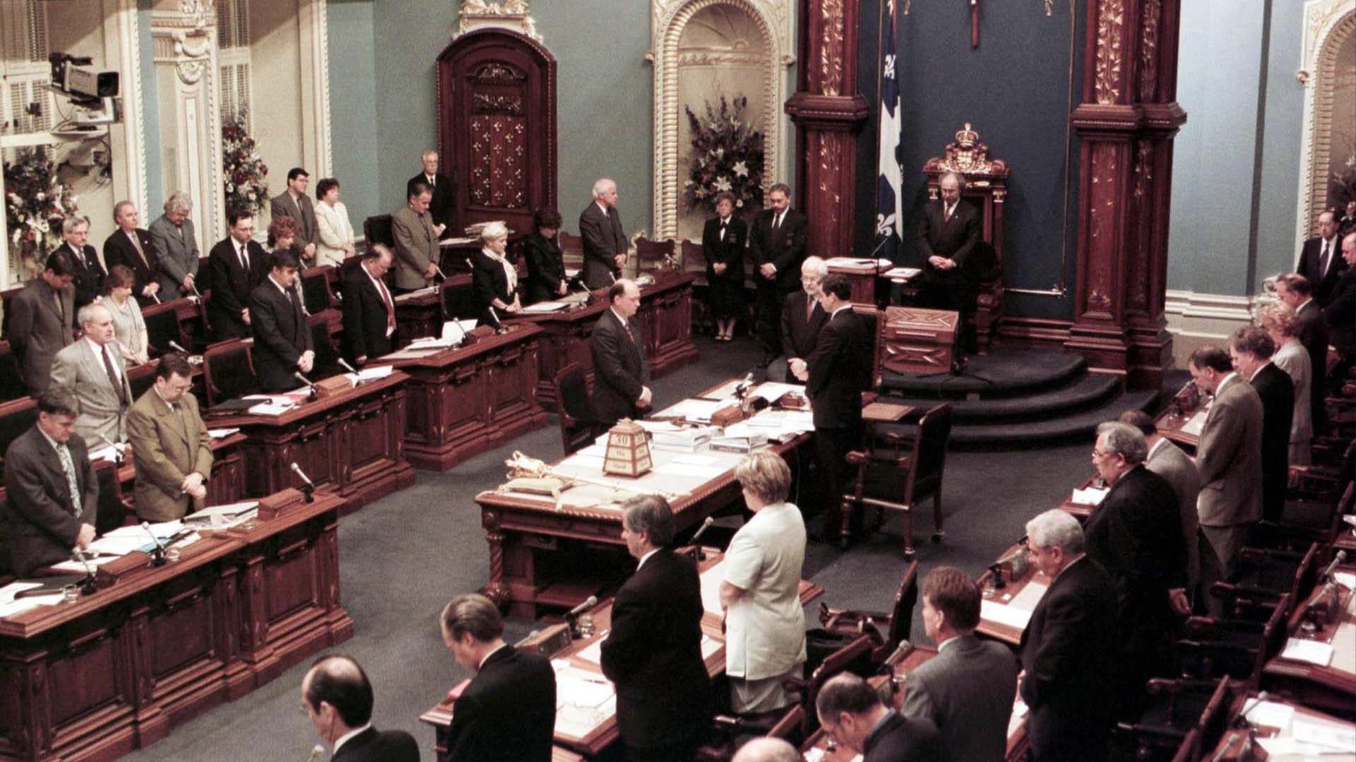 Clément Richard a assumé, de 1976 à 1980, la présidence de l'Assemblée nationale du Québec. ()