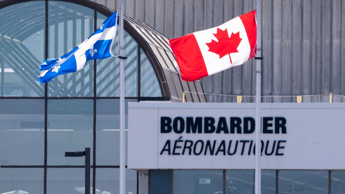La centrale de Bombardier à Montréal.