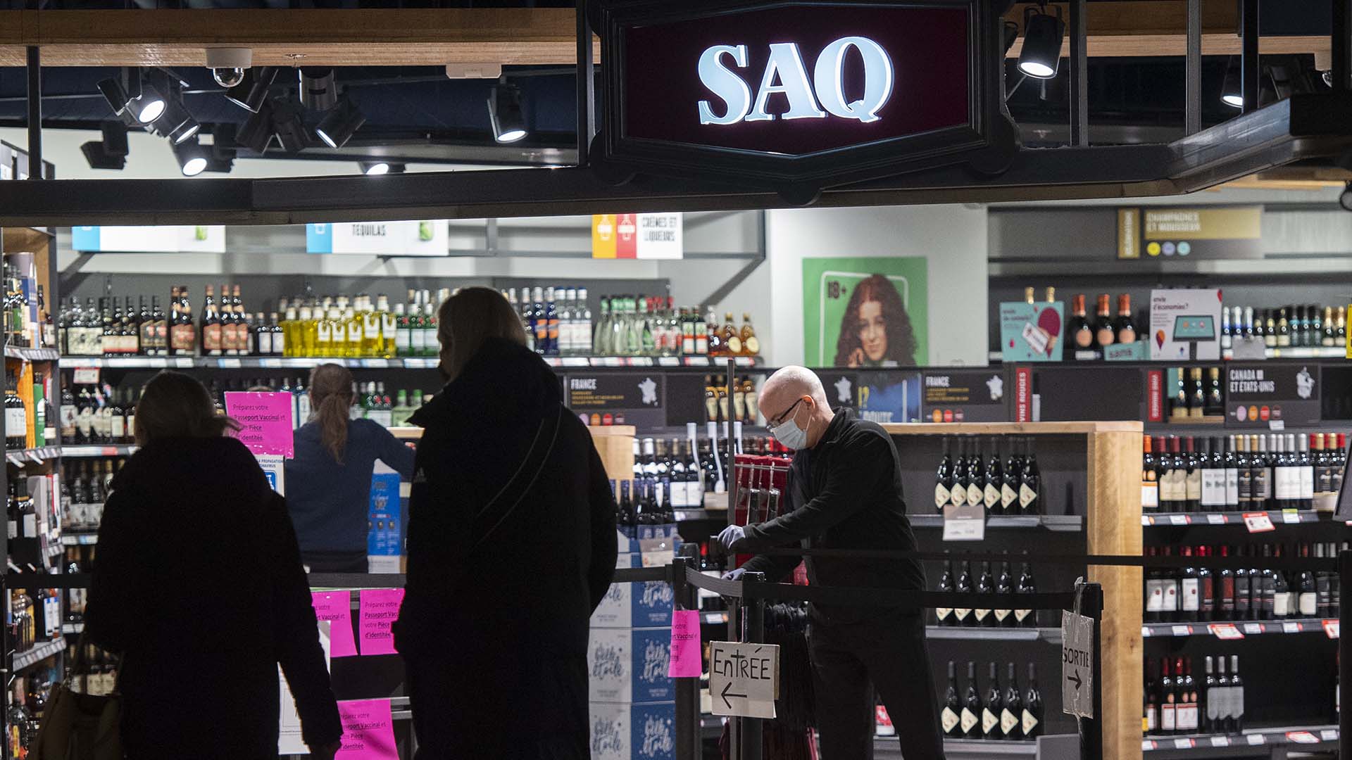 La Société des alcools du Québec (SAQ) fait partie des établissements ouverts lors du férié des Patriotes.