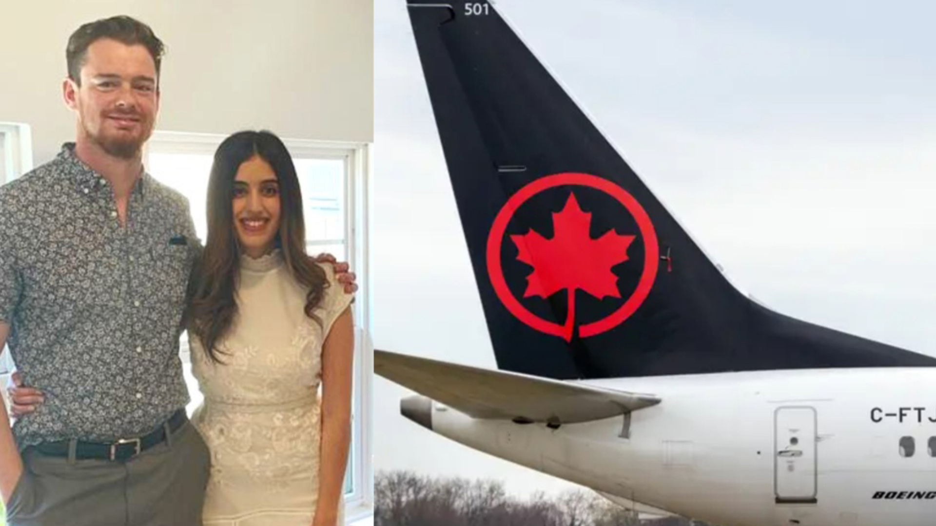 Dorar Abuzaid, l’une des passagères de ce vol, a déploré qu’elle allait arriver en retard à son propre mariage après qu'Air Canada ait annulé son vol.