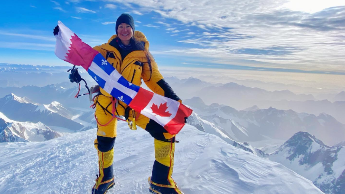 Marie-Pier Desharnais a réussi vendredi dernier l'ascension du K2, réputée comme l'une des plus difficiles au monde. 