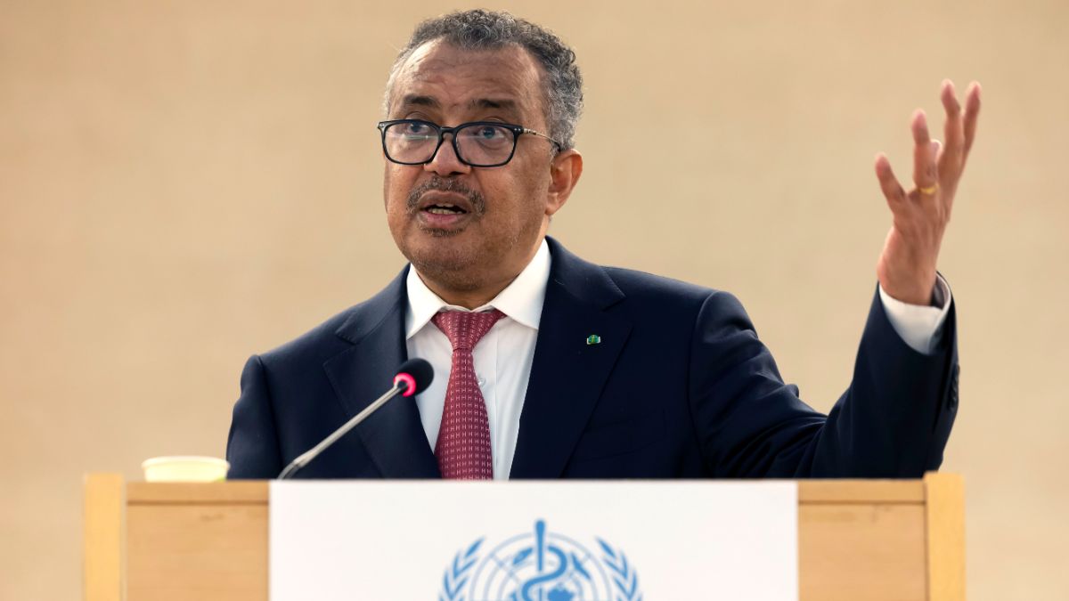 Tedros Adhanom Ghebreyesus, le directeur général de l'Organisation mondiale de la santé.