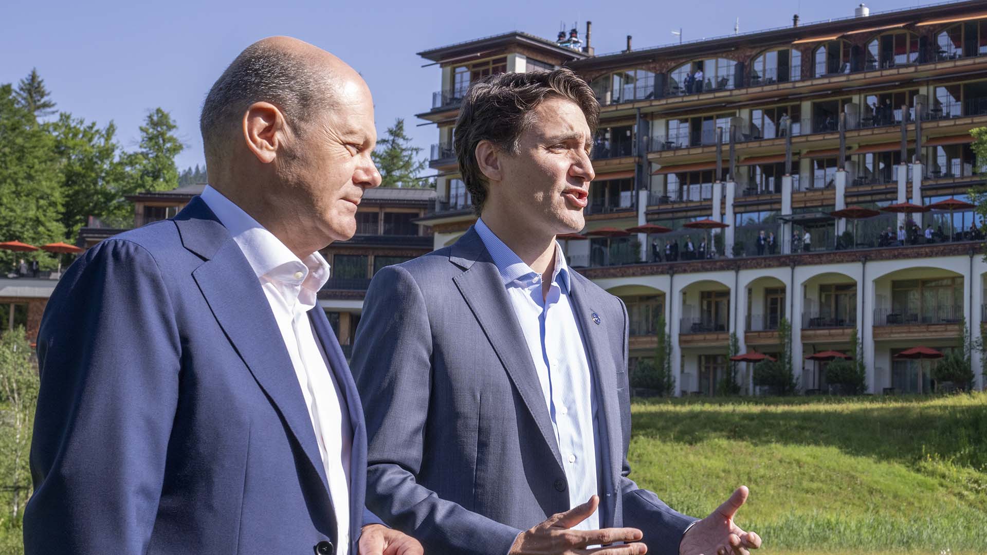 M. Trudeau accompagnera le chancelier à l'occasion de son bref voyage au Canada. Des arrêts sont aussi prévus à Montréal et à Toronto.