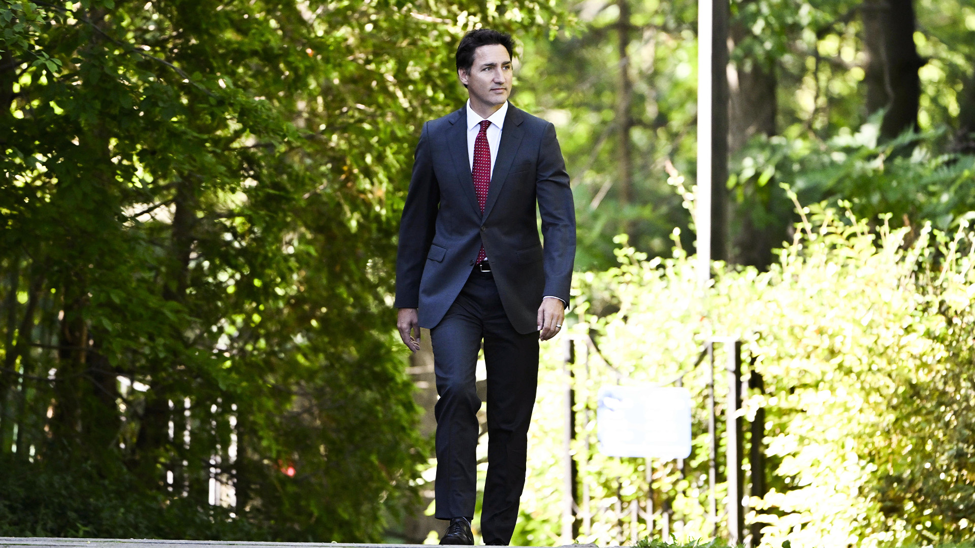 Le premier ministre Justin Trudeau à Rideau Hall à Ottawa, le mercredi 31 août 2022.