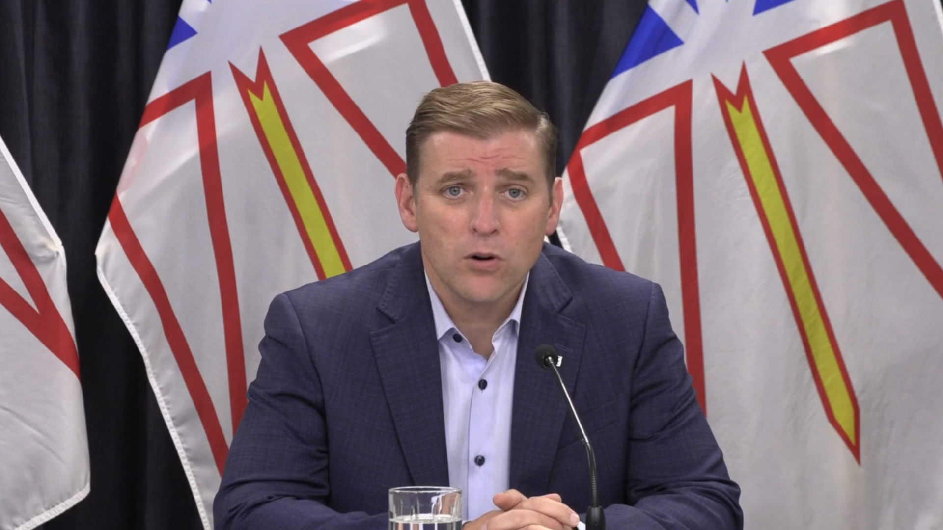 Le premier ministre de Terre-Neuve-et-Labrador, Andrew Furey.