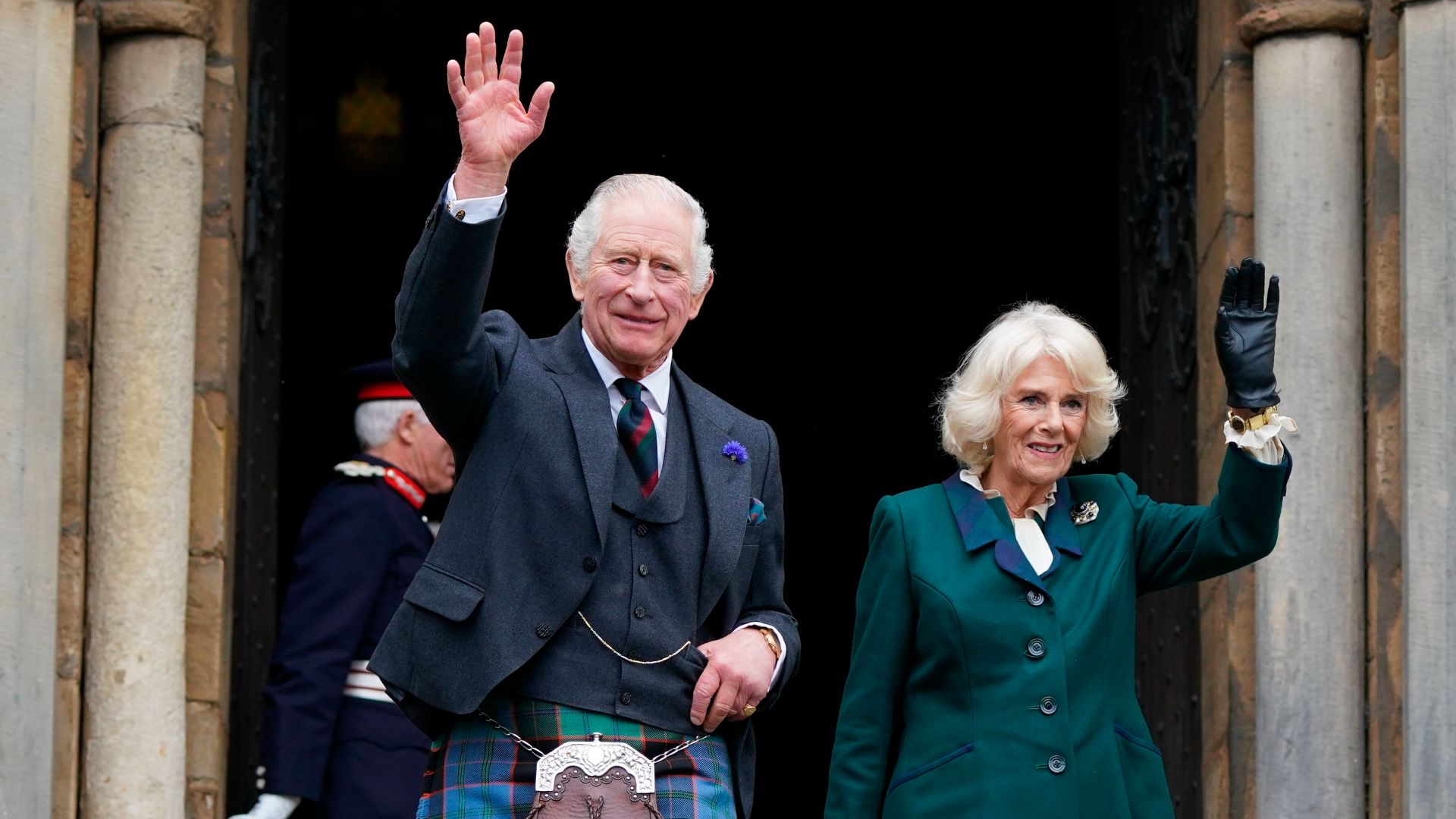 Le roi Charles III et la reine consort, Camilla.