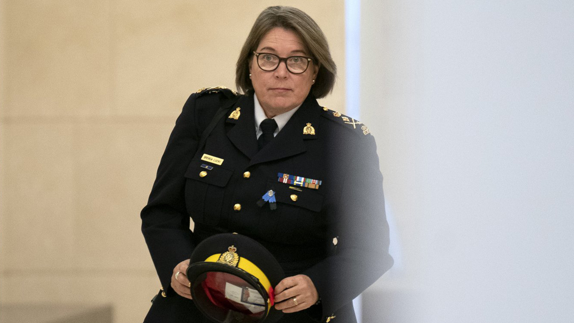 La commissaire de la GRC Brenda Lucki se rend au Comité permanent de la sécurité publique et nationale, à Ottawa, le lundi 31 octobre 2022.