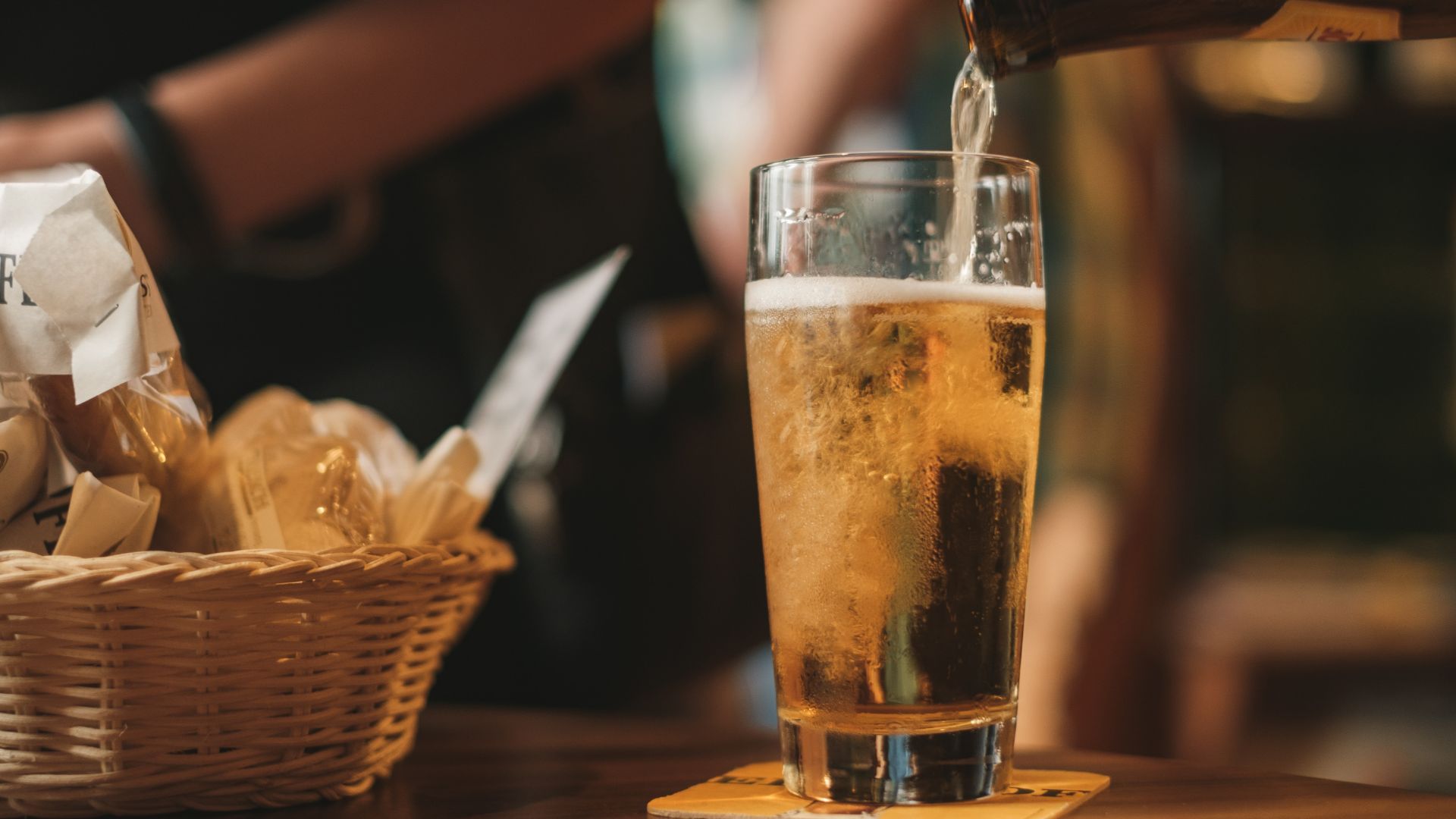La bière semble être la boisson sans alcool la plus populaire, suivi des vins.