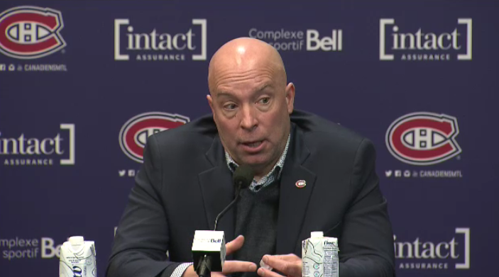 Kent Hughes a fait le point sur l'état actuel des Canadiens de Montréal et sur ce qui attend l'équipe au cours des prochains mois.