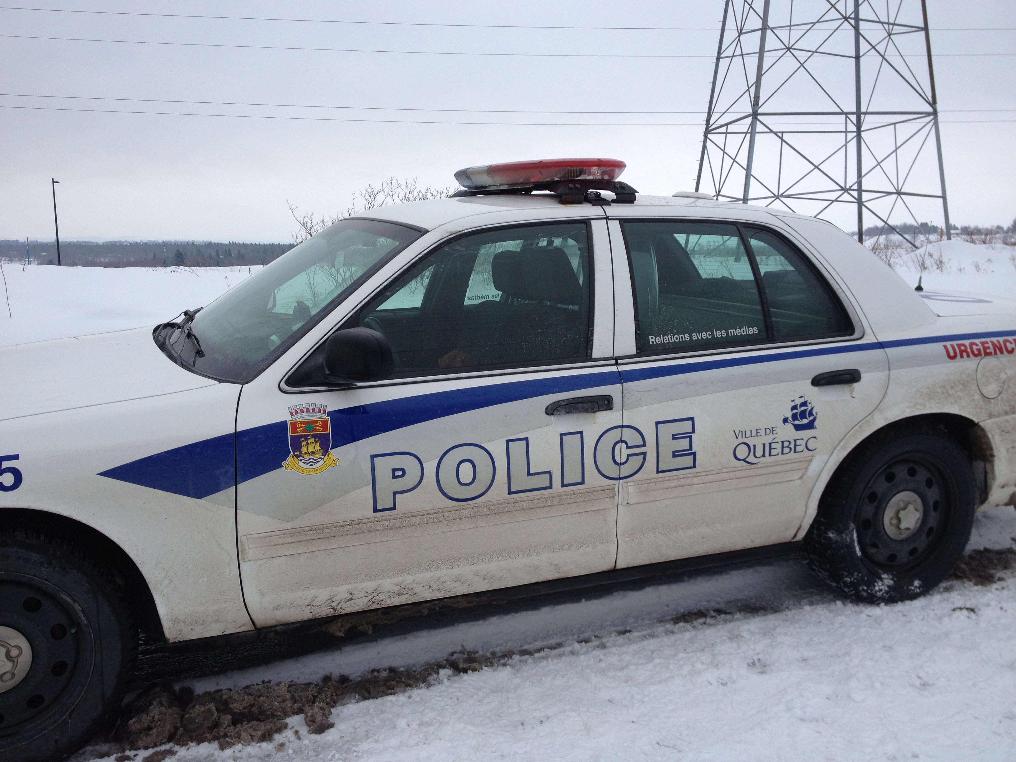 Autopatrouille police de Québec 