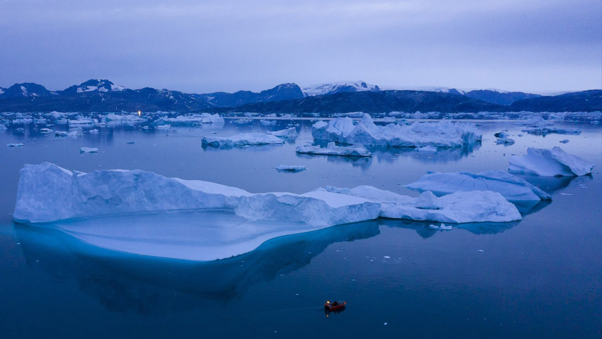 Il fait aujourd'hui 1,5 degré Celsius de plus au Groenland que sa moyenne pendant le 20e siècle, révèlent de nouvelles données.