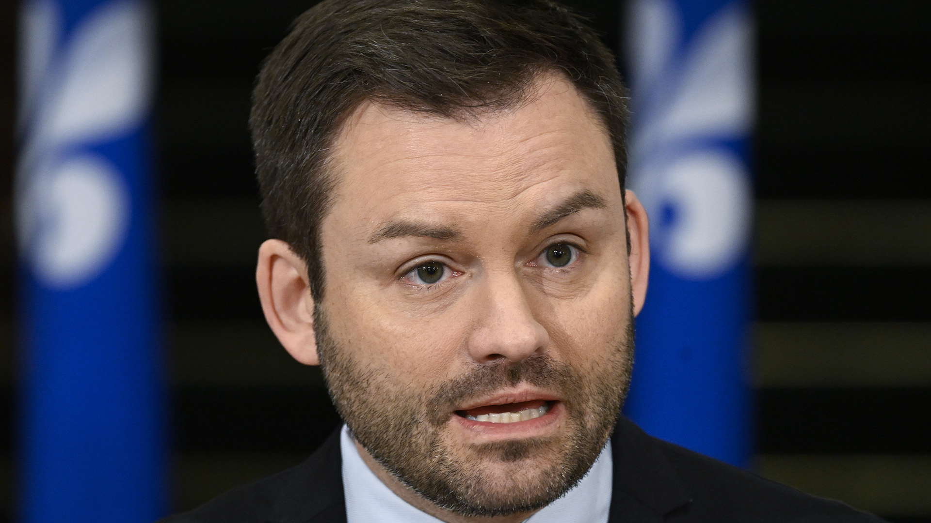 Le chef du Parti québécois, Paul St-Pierre Plamondon, à l'Assemblée législative de Québec, le vendredi 9 décembre 2022.