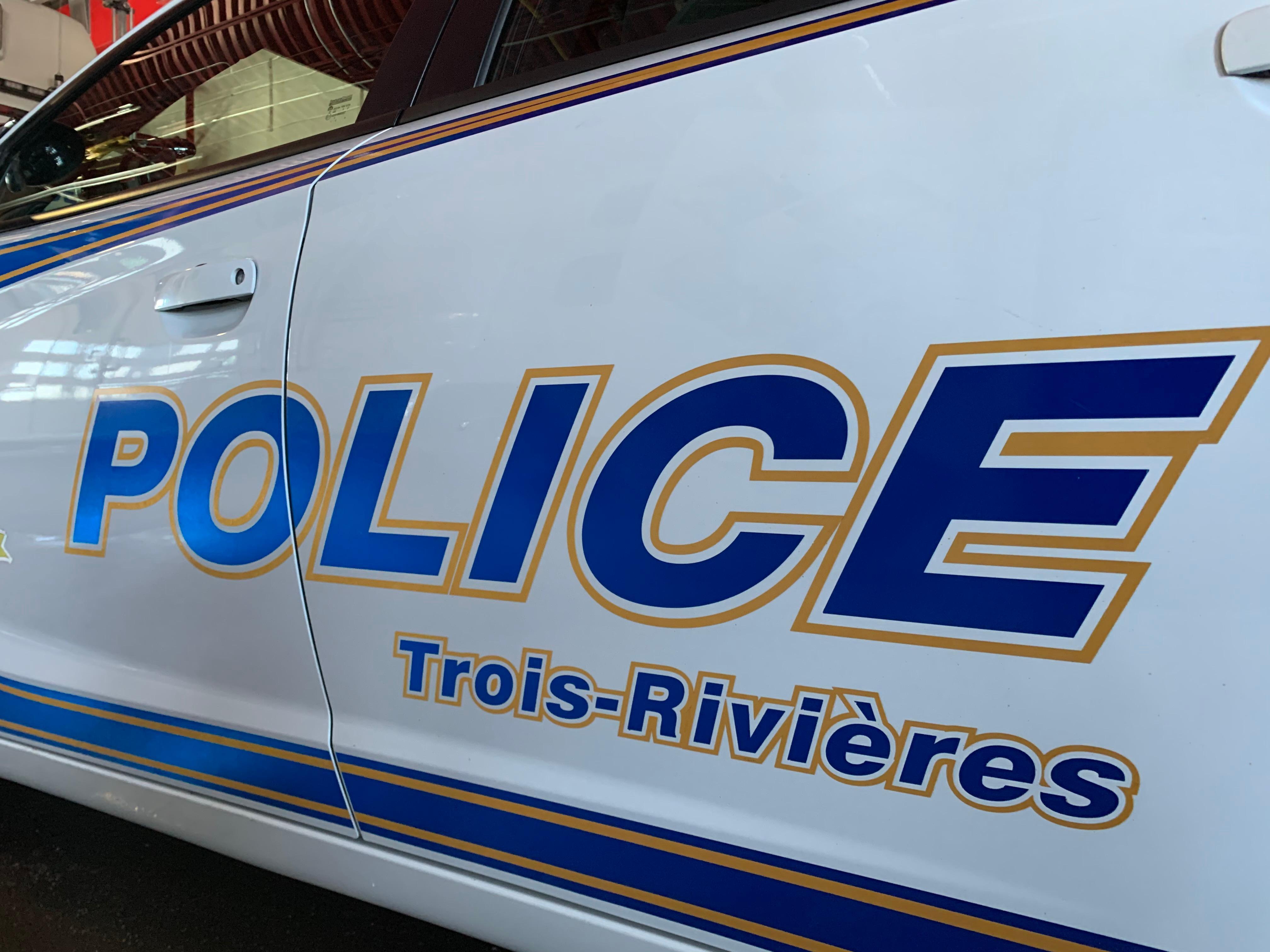Une opération de ratissage est en cours au centre-ville de Trois-Rivières.