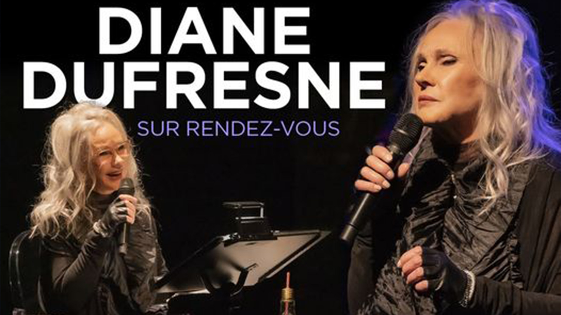 Diane Dufresne présentera en tournée son spectacle-causerie intimiste Sur rendez-vous, dès cet été et au courant de l’automne.