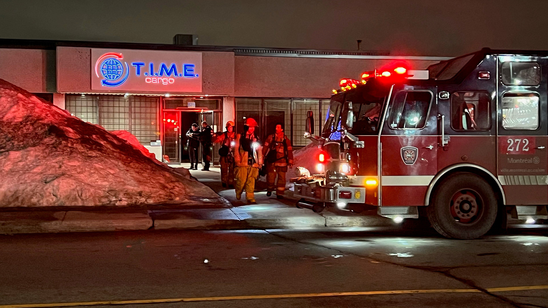 Un incendie d'origine criminelle a causé des dommages mineurs dans un commerce de Ville Saint-Laurent au cours de la nuit du jeudi 16 févrirer 2023.