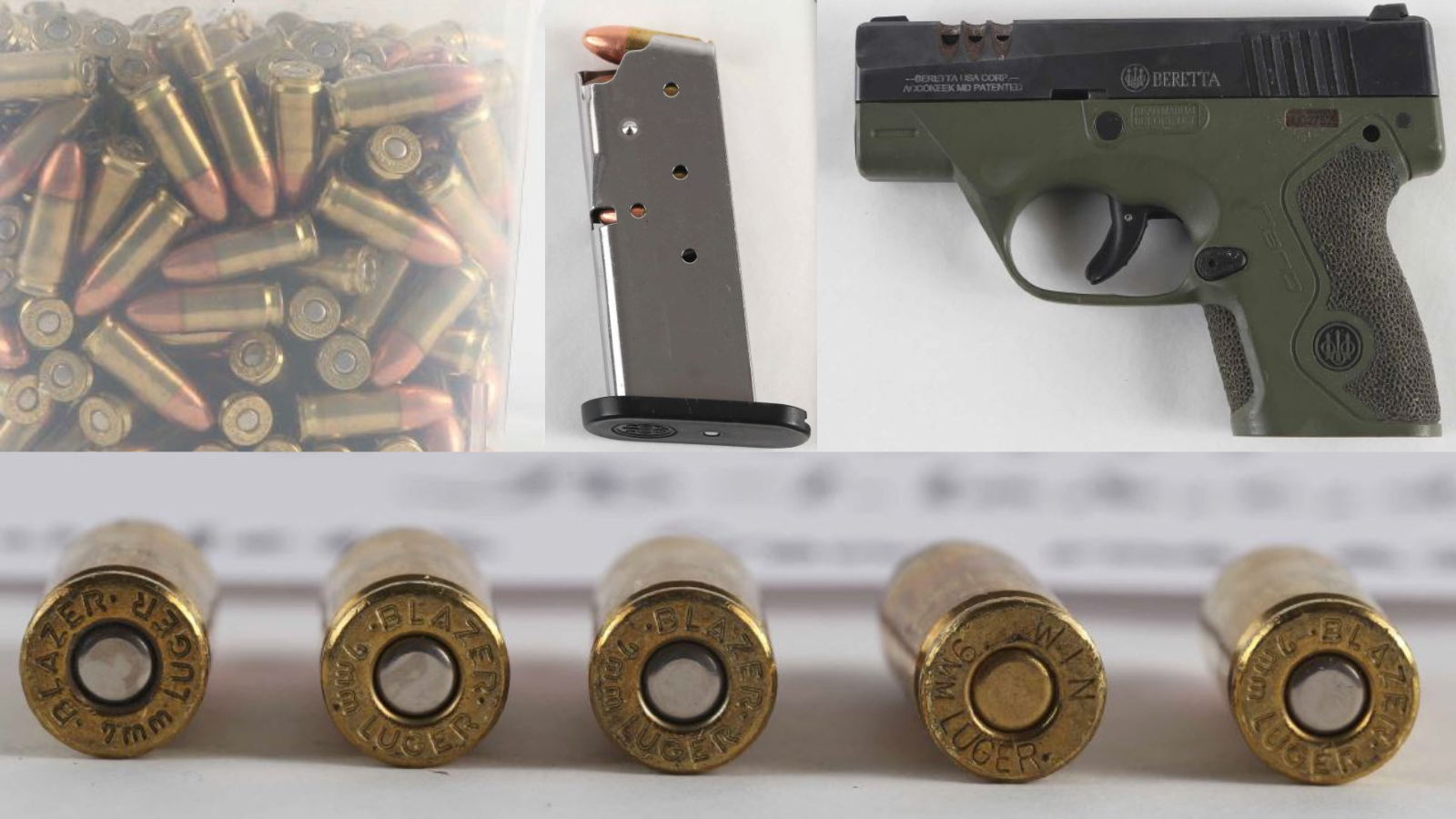 Une arme à feu prohibée et des munitions ont entre autres été confisquées par les forces de l'ordre.