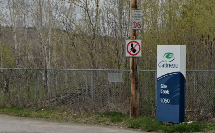 L'ex-site d'enfouissement Cook de Gatineau a reçu 1,6 million de tonnes de déchets de 1975 à 1989.