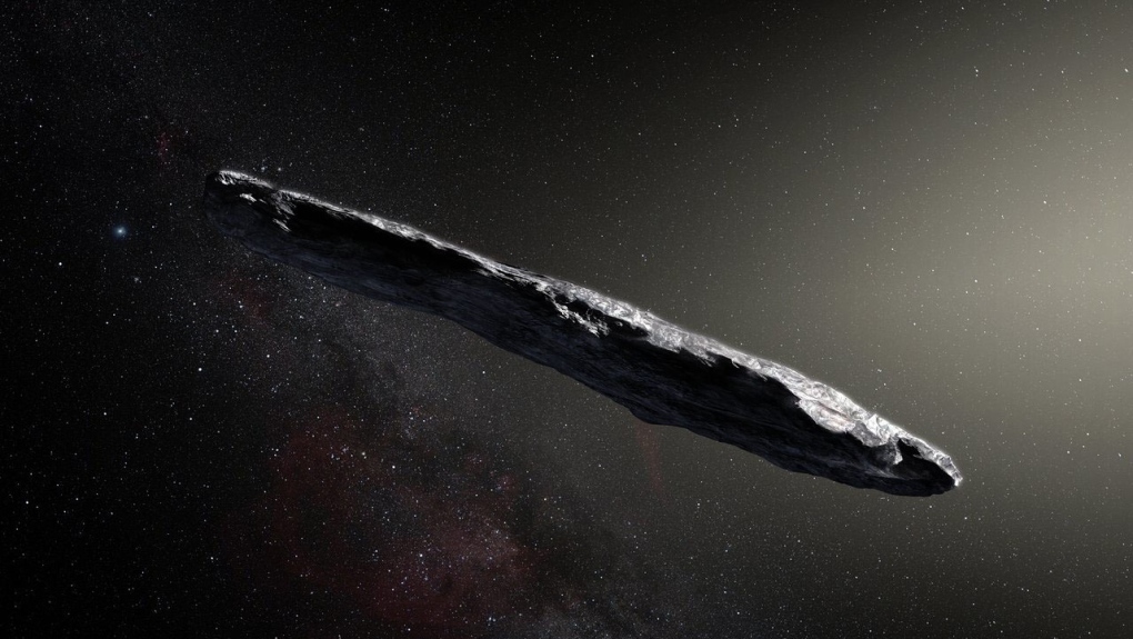La comète en forme de cigare a été détectée en train de passer à travers le système solaire en 2017 e