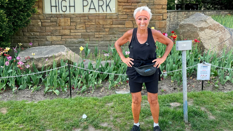Mary Lollar, âgée de 71 ans, a décidé de courir à tous les jours pendant trois ans.