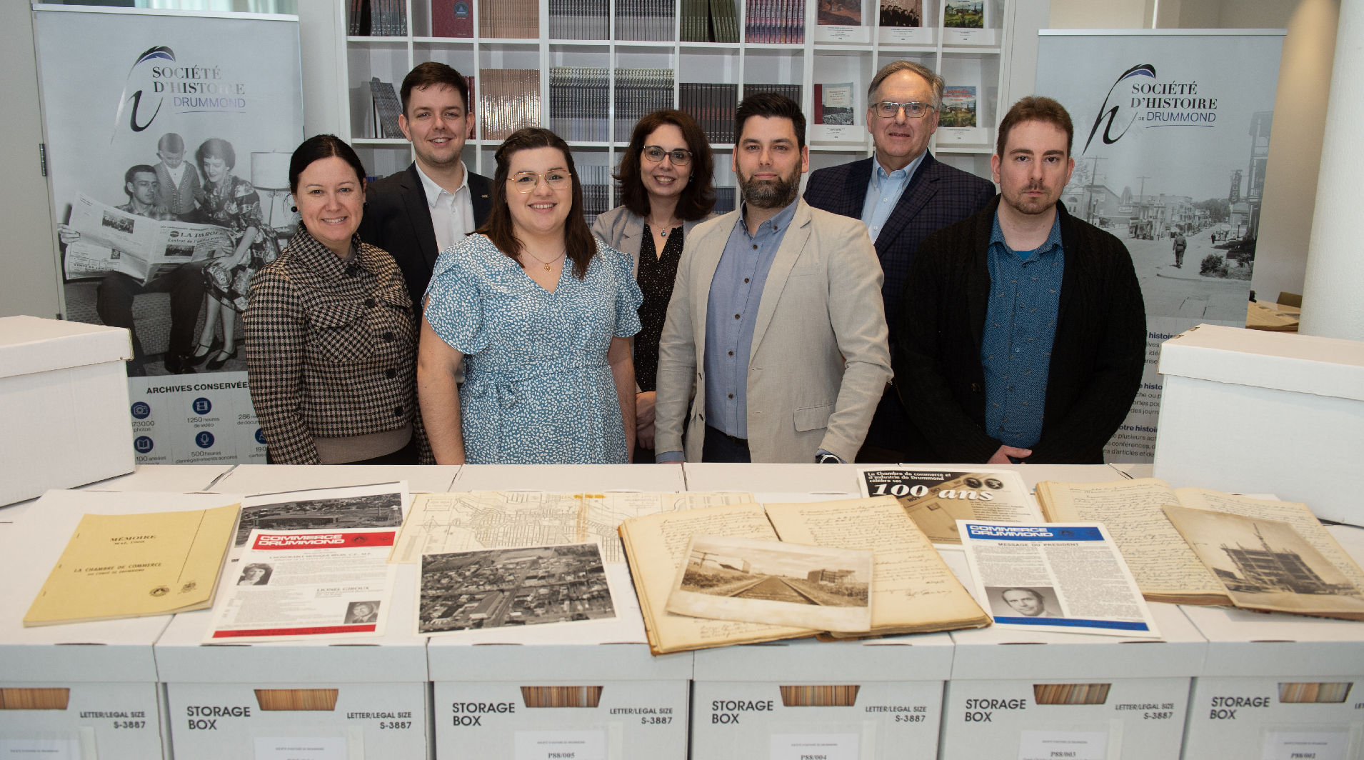 L’initiative s’inscrit dans le cadre du Programme pour les collectivités du patrimoine documentaire de Bibliothèque et Archives Canada.