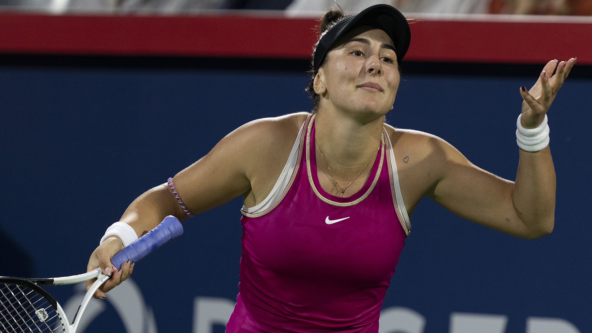 Souffrant d'une fracture de stress au dos, l'Ontarienne Bianca Andreescu va rater le tournoi de Cincinnati.