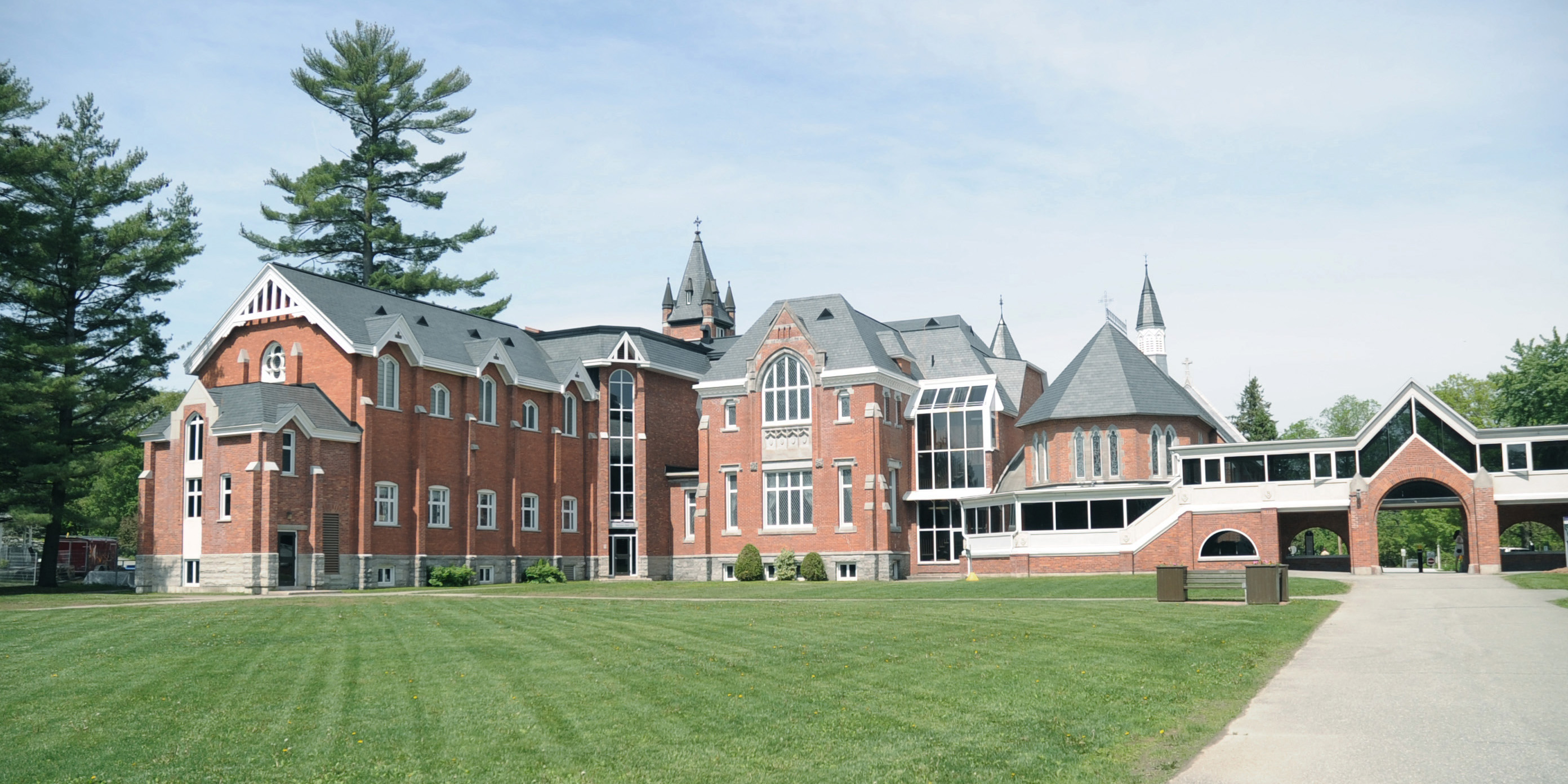 L'Université Bishop's à Sherbrooke. Photo non datée.