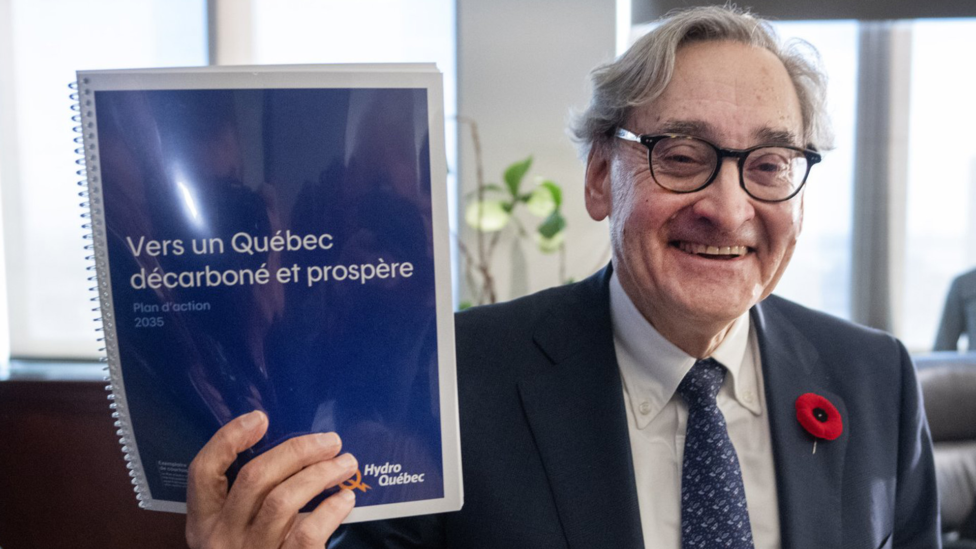 Le PDG d'Hydro-Québec, Michael Sabia, a présenté la semaine dernière le Plan d’action 2035 de la société d'État.