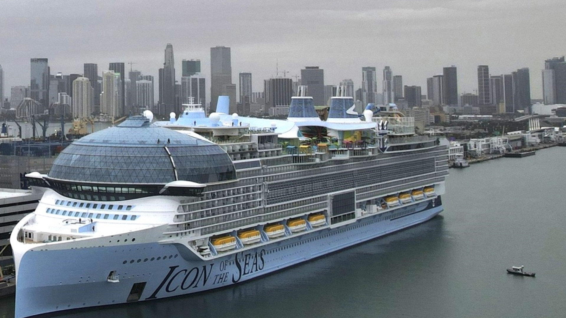 Here's where to see the world's largest cruise ship