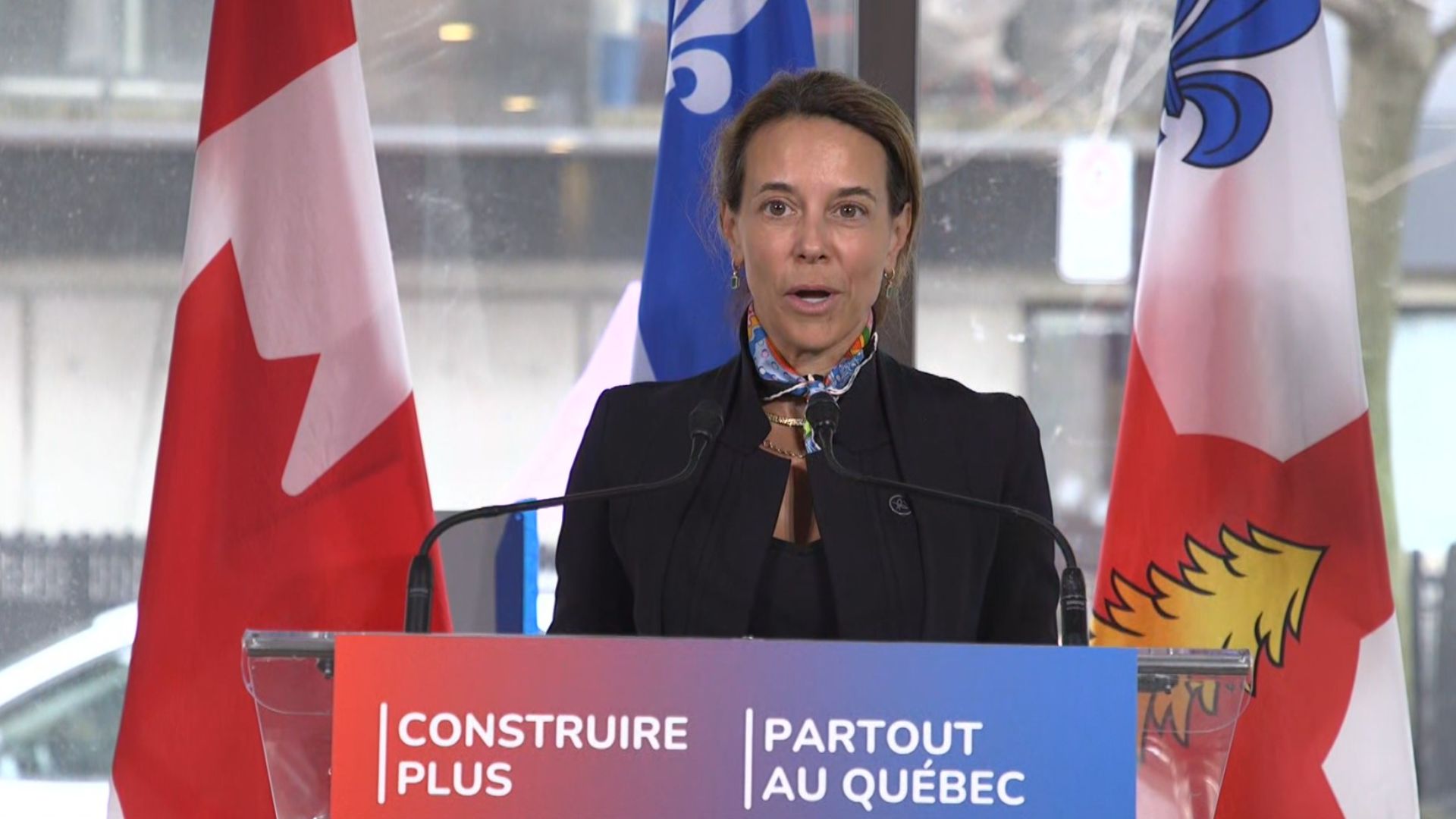 La ministre québécoise de l’Habitation, France-Élaine Duranceau.