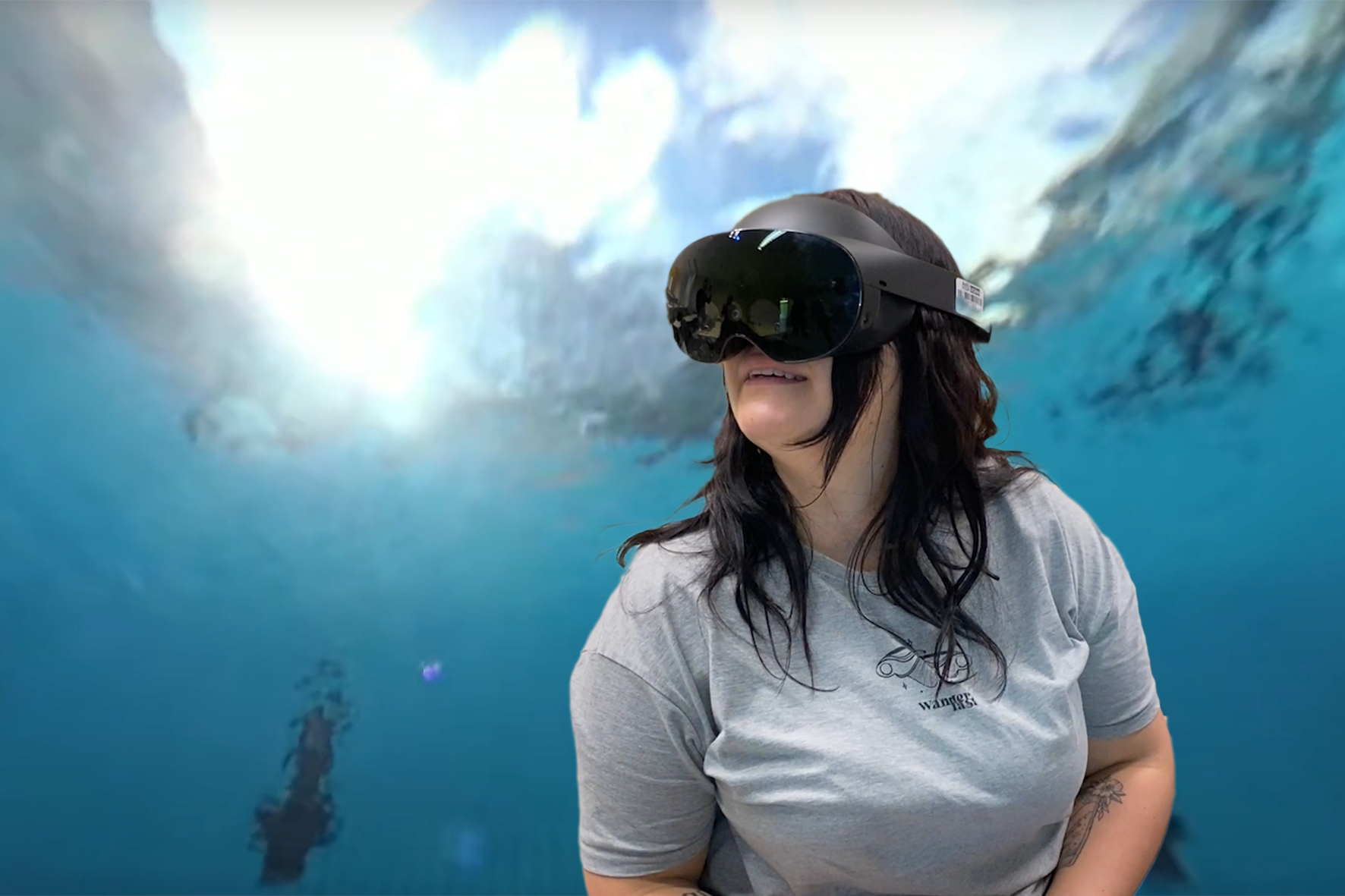 Une équipe de l'UQAM souhaite utiliser la vidéo 360 degrés pour aider les gens qui ont peur de l'eau à apprendre à nager.