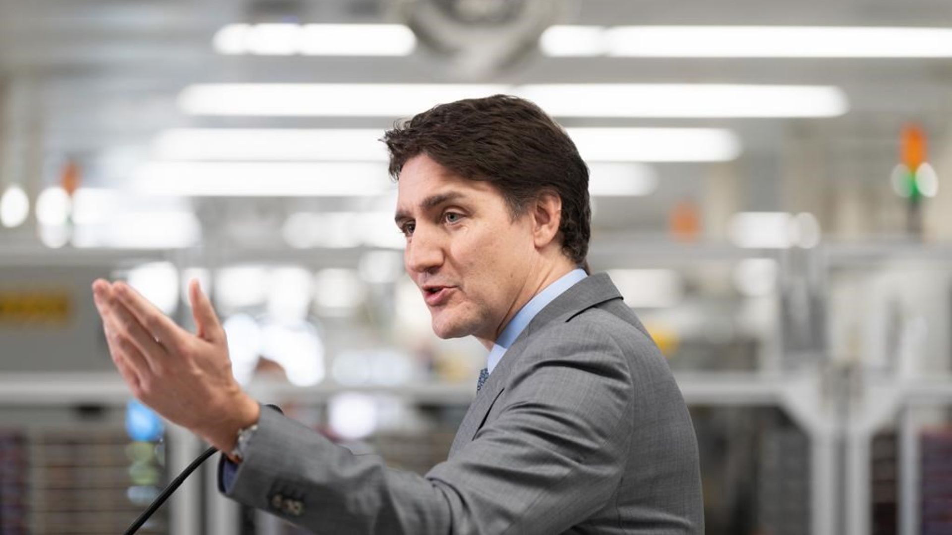 Le premier ministre Justin Trudeau 