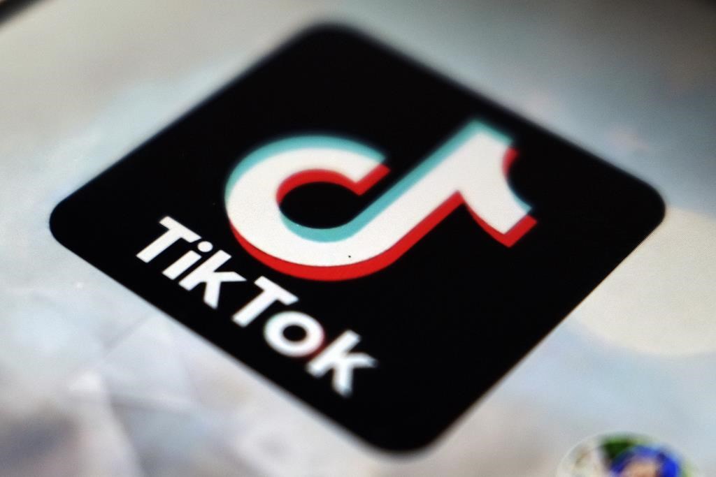 FILE - The TikTok app logo appears in Tokyo on Sept. 28, 2020. U.S. government bans on Chinese-owned video sharing app TikTok reveal Washington’s own insecurities and are an abuse of state power, a Chinese Foreign Ministry spokesperson said Tuesday, Feb. 28, 2023.(AP Photo/Kiichiro Sato, File)