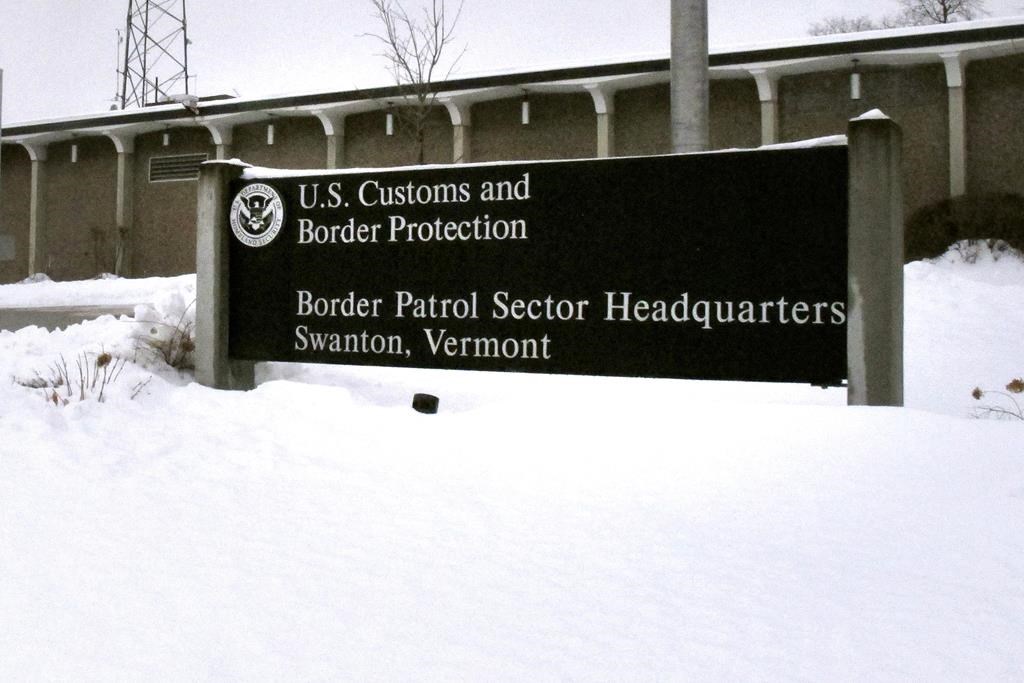 This Feb. 10, 2020, photo shows the headquarters of the U.S. border patrol's Swanton Sector in Swanton, Vt. Vermont State Police are investigating after a man collapsed and died shortly after crossing the border into the United States from Quebec on foot last week. THE CANADIAN PRESS/AP-Wilson Ring