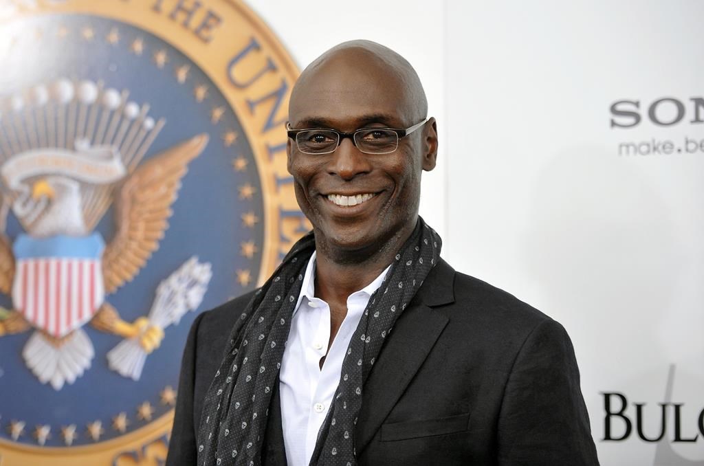 FILE - Actor Lance Reddick appears at the "White House Down" premiere in New York on June 25, 2013. (Photo by Evan Agostini/Invision/AP, File)