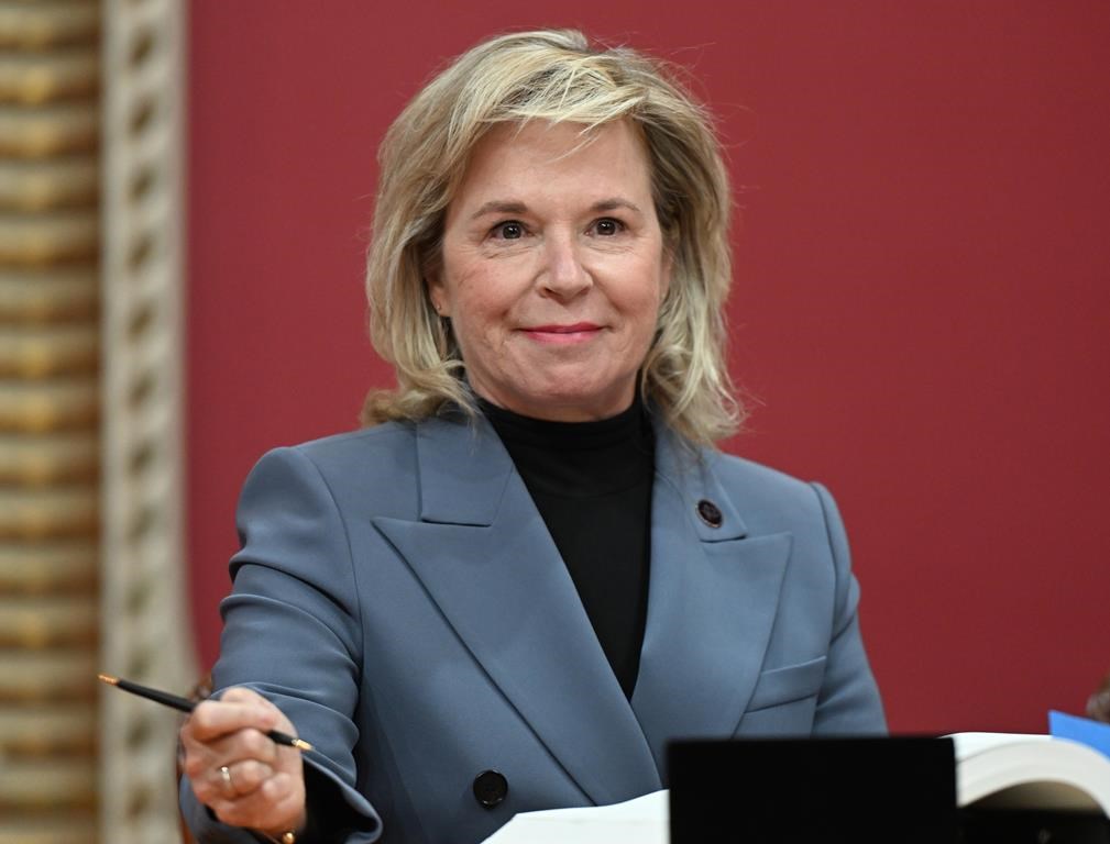 La ministre responsable de la Condition féminine, Martine Biron.