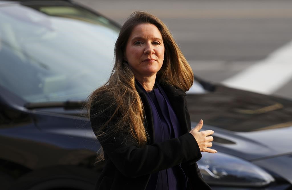 Chief of Staff to the Prime Minister Katie Telford arrives to appear as a witness at the Public Order Emergency Commission in Ottawa, on Thursday, Nov 24, 2022.&nbsp;Telford will be testifying at the House of Commons committee on the issue of foreign interference in Canadian elections. THE CANADIAN PRESS/Sean Kilpatrick