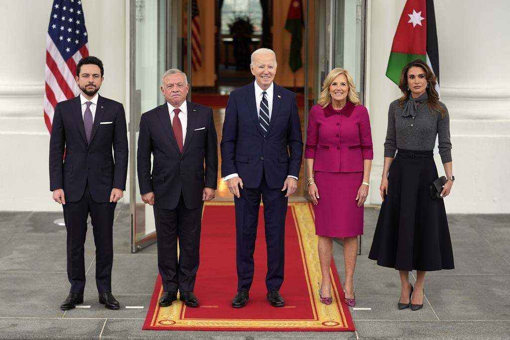 Joe Biden a accueilli lundi le roi de Jordanie Abdallah II à la Maison-Blanche pour des discussions sur les efforts visant à libérer les otages détenus à Gaza.