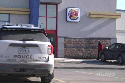 Un homme arrêté et deux blessés à la suite d'une agression armée dans un Burger King à Lévis