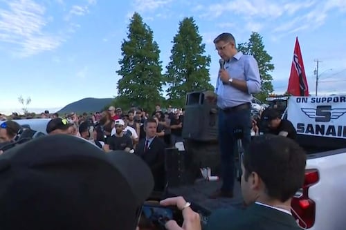 «Assez, c’est assez»: Éric Duhaime se porte à la défense de la piste de course Sanair et dénonce une «guerre à l’auto»