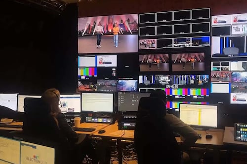 Dans les coulisses de Noovo Info pour la soirée électorale fédérale canadienne