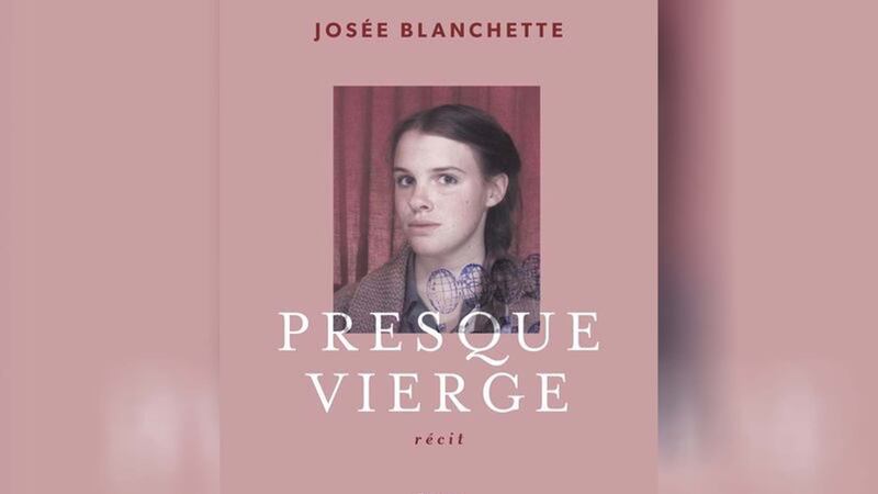 Première de couverture du récit «Presque vierge» de Josée Blanchette.