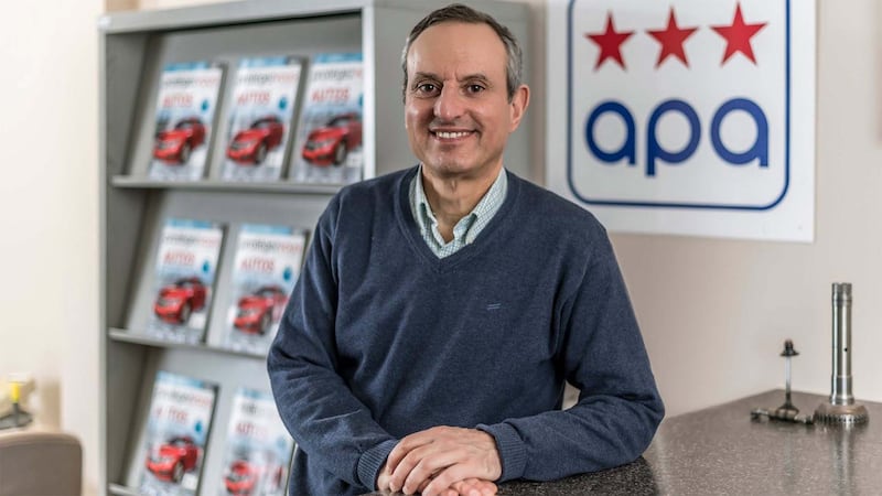 George Iny, président de l'Association pour la protection des automobilistes (APA), 2019.