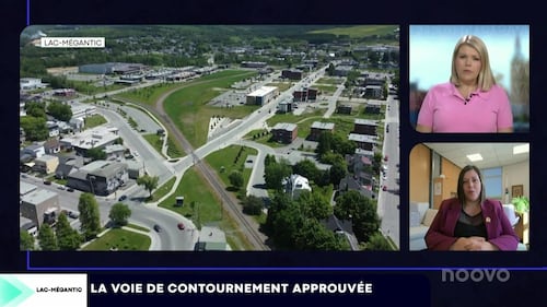 La mairesse de Lac-Mégantic «soulagée» après l’approbation de la voie de contournement ferroviaire