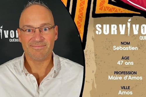 Le maire d'Amos dans Survivor Québec