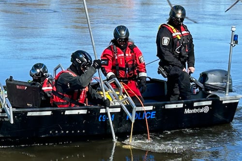 Reprise des recherches pour trouver le jeune homme qui a sombré dans la rivière des Prairies
