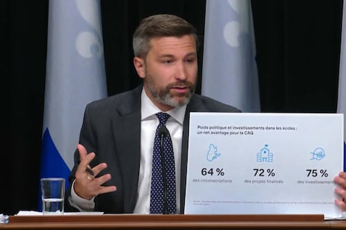 Infrastructures scolaires: QS accuse la CAQ de favoritisme