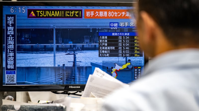 Crainte d’un séisme «majeur» au Japon après une secousse de 7,7 et un avis de tsunami