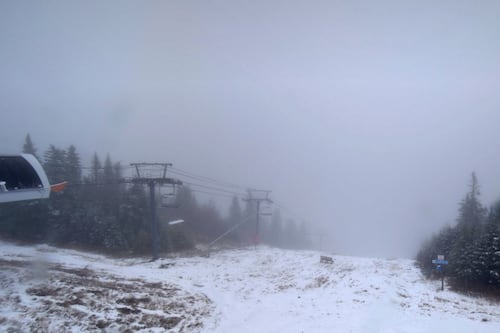 Neige d’octobre et sorties de route au Québec